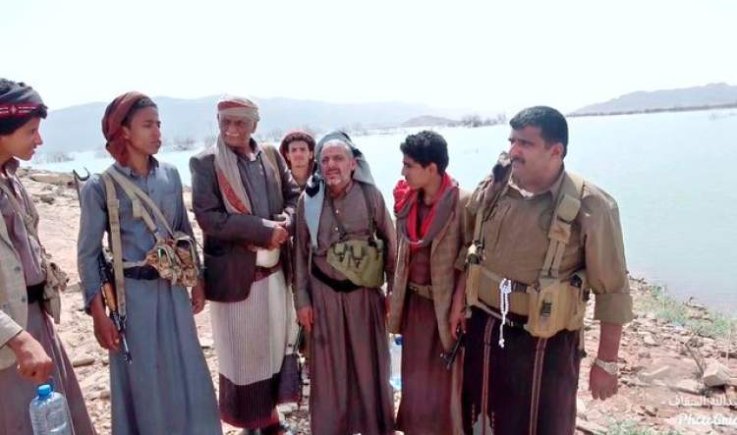 المحافظ طعيمان من سد مأرب : يؤكد استمرار العمليات العسكرية حتى تطهير كامل المحافظة